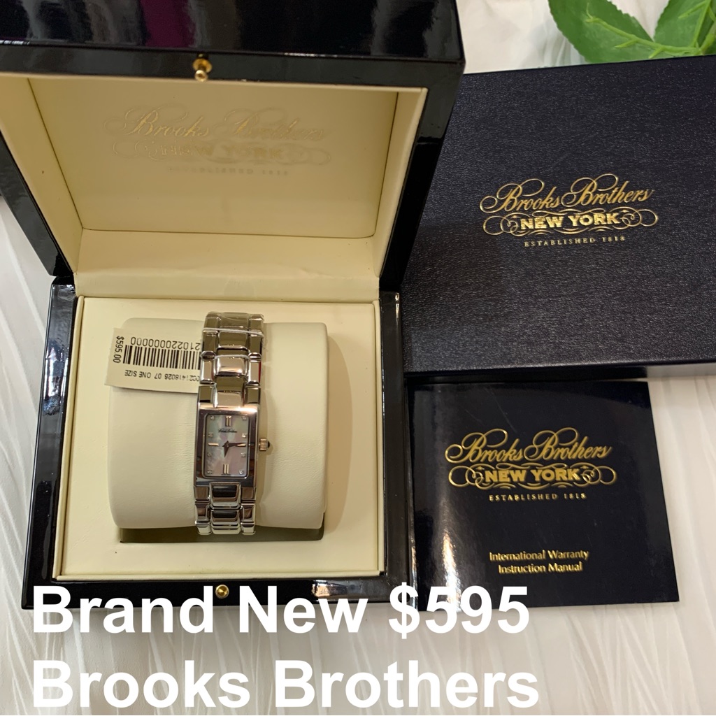 Brand New 595 Brooks Brothers Women Watch
